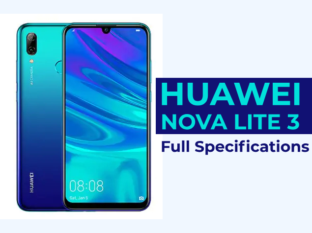 Huawei Nova Lite 3 full specifications / Remove Pattern Lock 